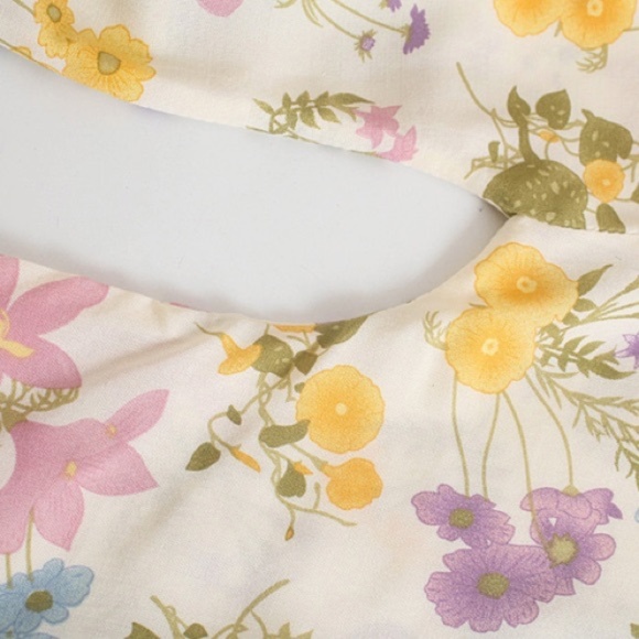 Spring Meadows Boho Floral Short Open Kimono Wrap - Picture 5 of 6